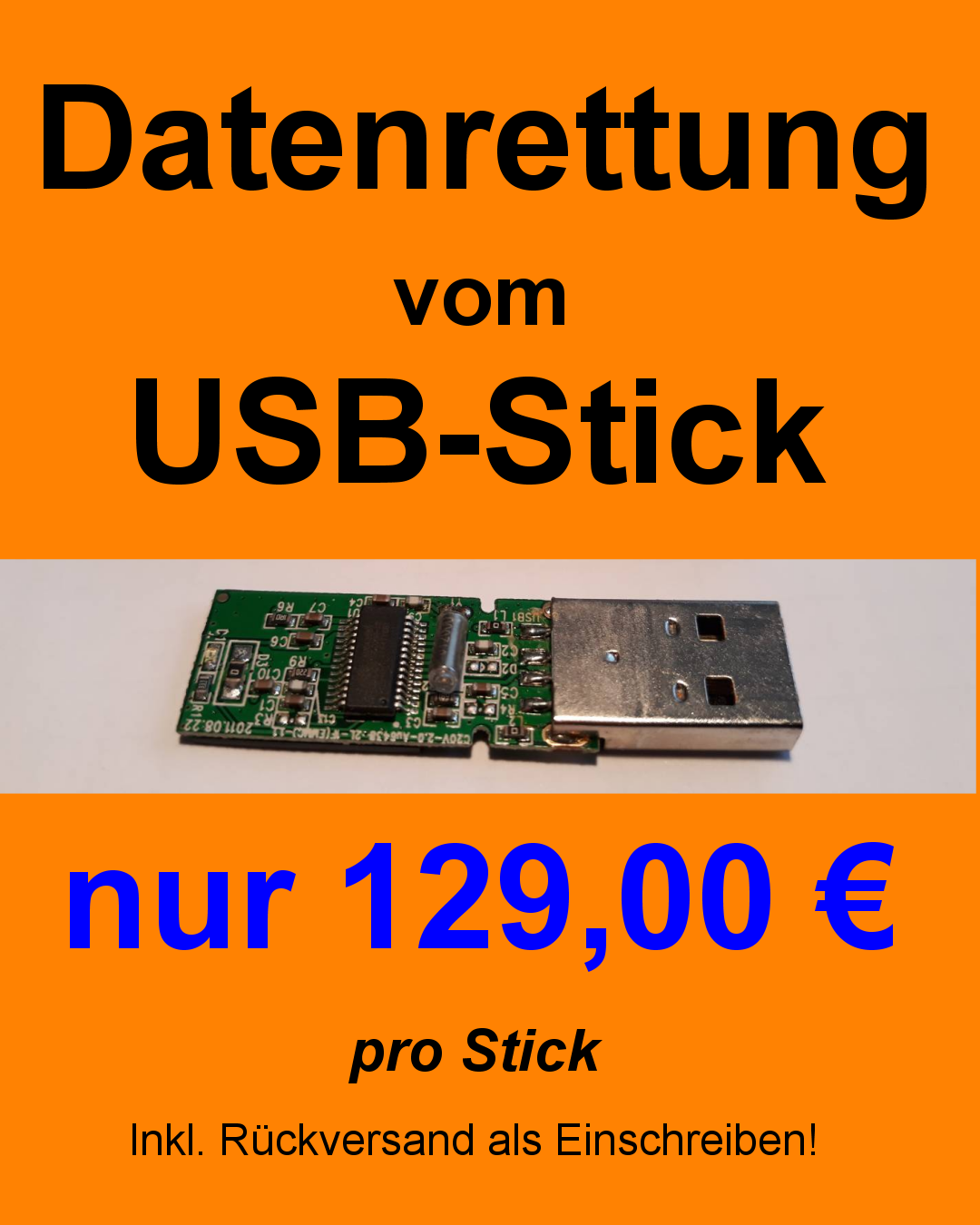 Datenrettung vom USB-Stick
Foto: Andreas Krüger Datenrettung vom USB-Stick