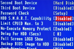 Das Frühwarnsystem für die Festplatte war im BIOS deaktiviert und die Festplatte ohne Vorwarnung defekt.